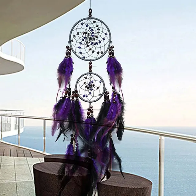 Dreamcatcher with Mi145 feathers