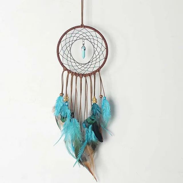 Colourful dream catcher with feathers Mi1350