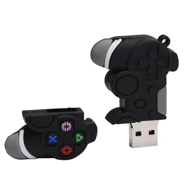 USB flash disk ve tvaru herního ovladače