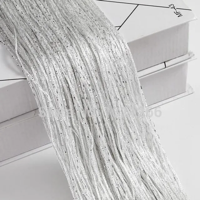 The glittering curtain white 3x2-6m