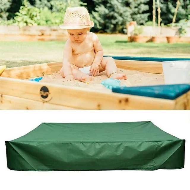 Waterproof sandbox cover with dust resistance