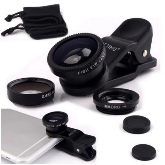 Fish eye for phone - 3 in 1 set