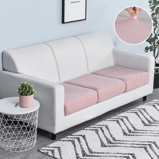 Flexible fleece sofa cover