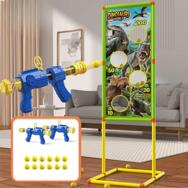 Action children's game with foam balls