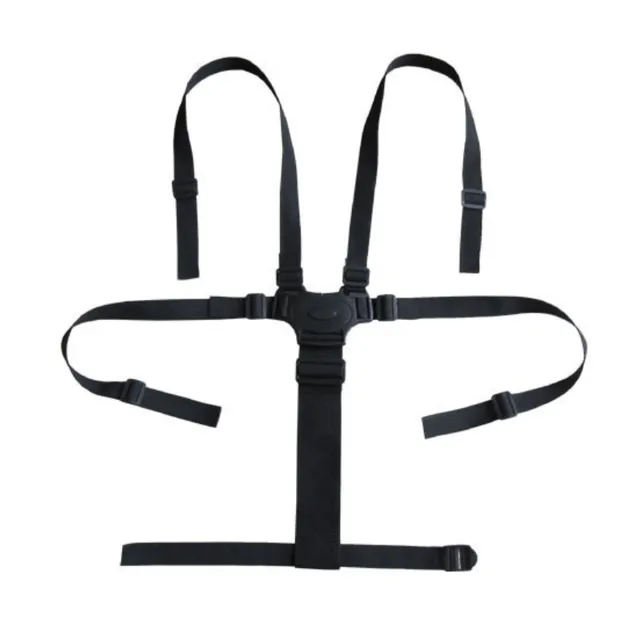 Baby five-point safety belt for stroller