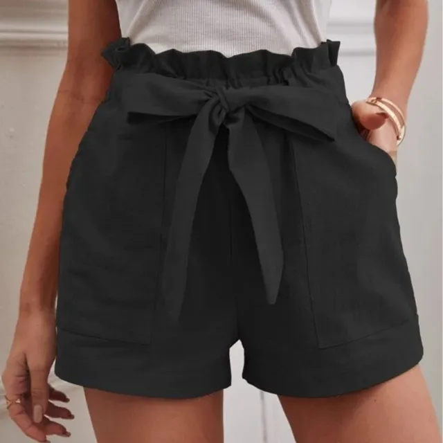 Women's stylish shorts with a bow in different colours