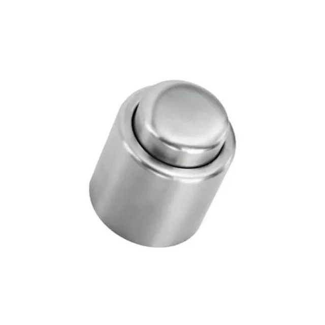 Stainless steel wine stopper