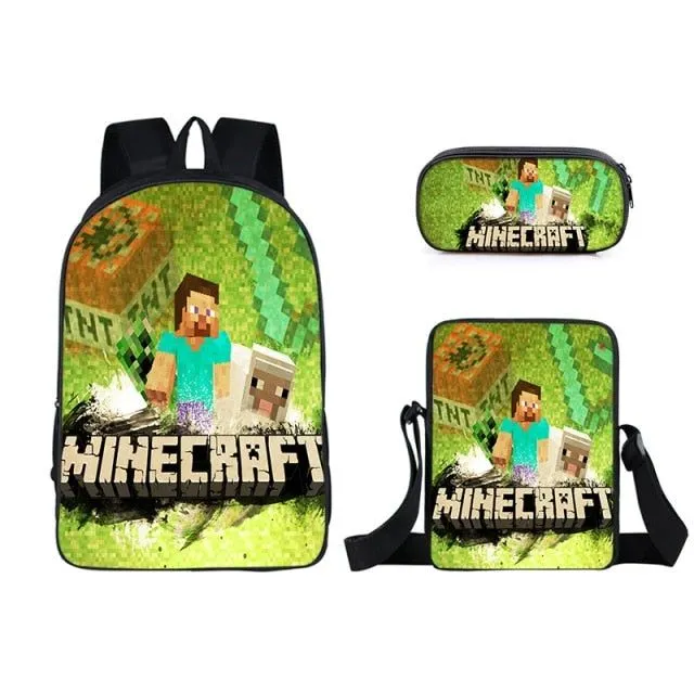 Školský set Minecraft - viac variantov