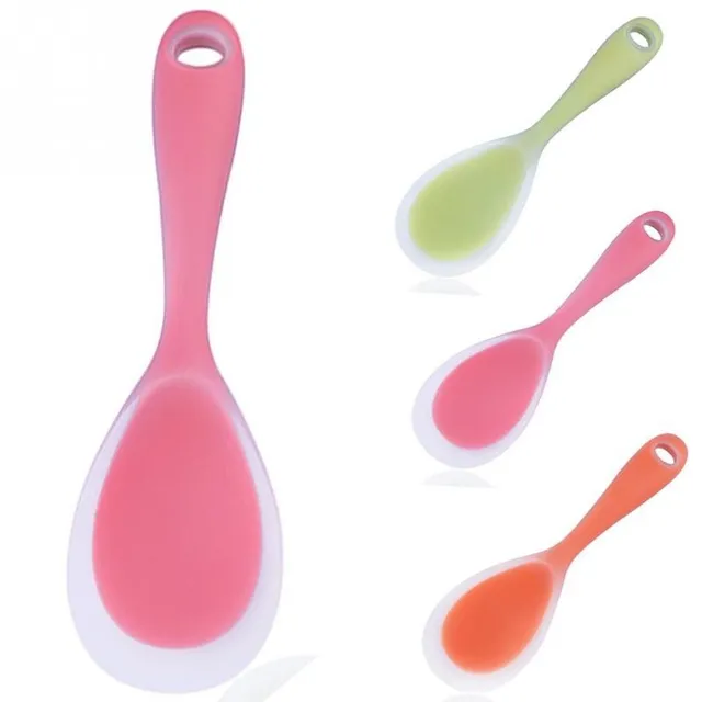 Silicone rice spoon