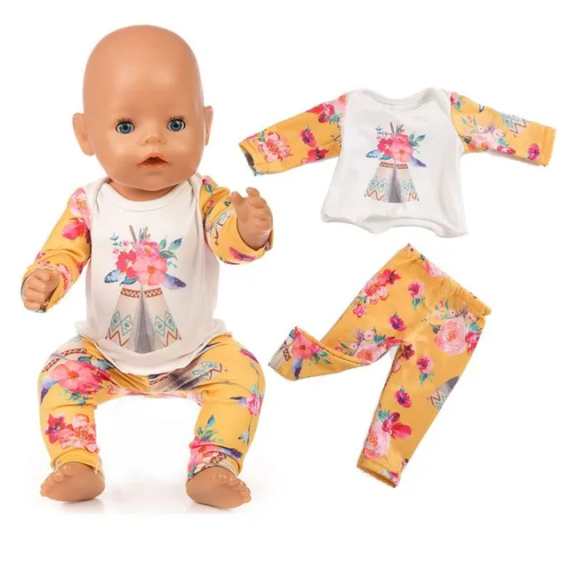 Krásna súprava oblečenie na bábiku