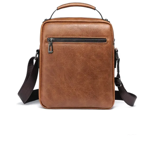 Herren Leder Crossbody Tasche für Reisen