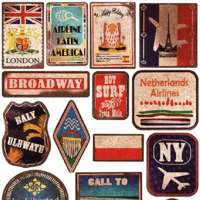 Travel stickers 10/36 k