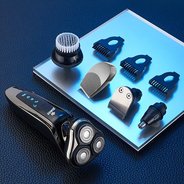 Do not worry about water Wireless and waterproof razor for perfect shaving anywhere