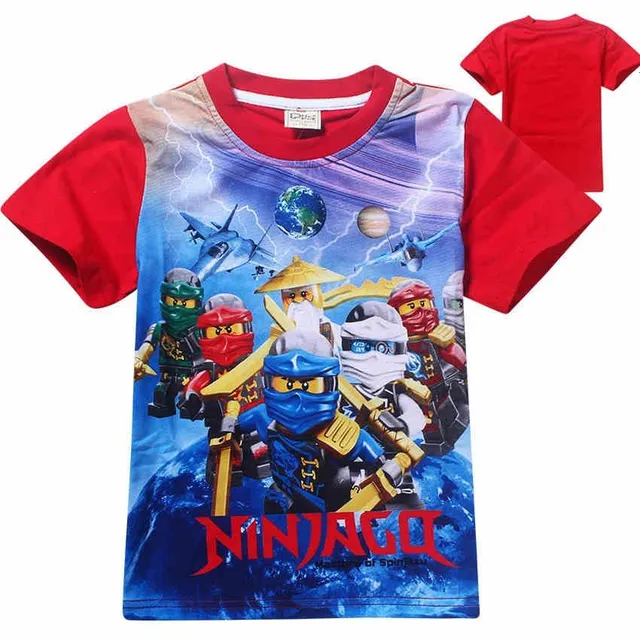 Tricou pentru copii Ninjago cu mâneci scurte