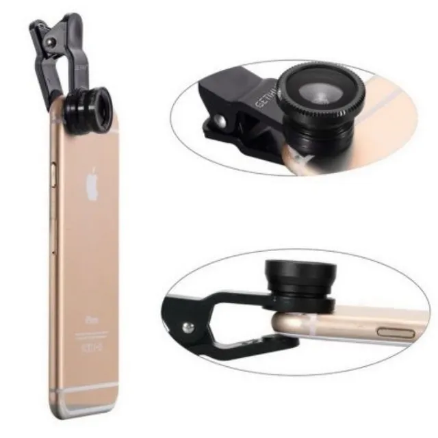 Fish eye for phone - 3 in 1 set