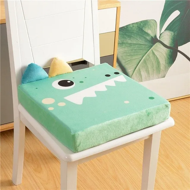 Children's chair seat cushion animal