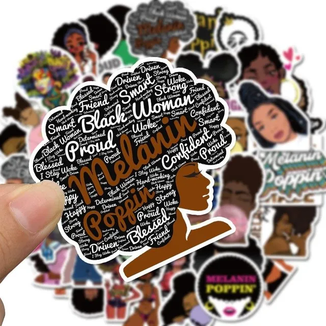 Women's stickers 50 pieces E101