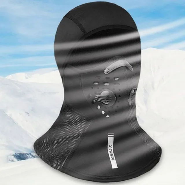 Mască de schi din fleece X-TIGER