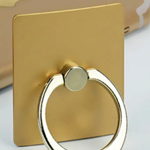Rotating ring-shaped mobile phone holder