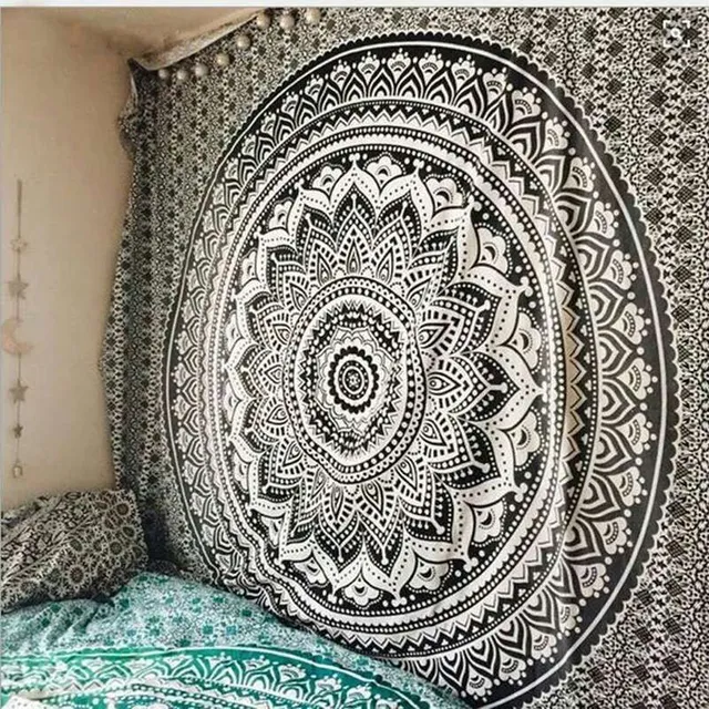 Wall tapestry with mandala Klarea