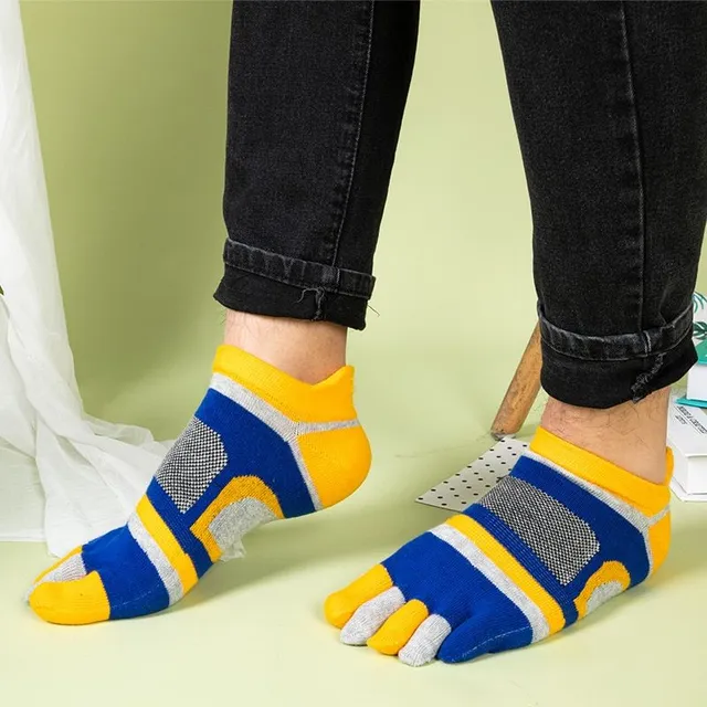 Unisex streetové kotníkové prstové ponožky