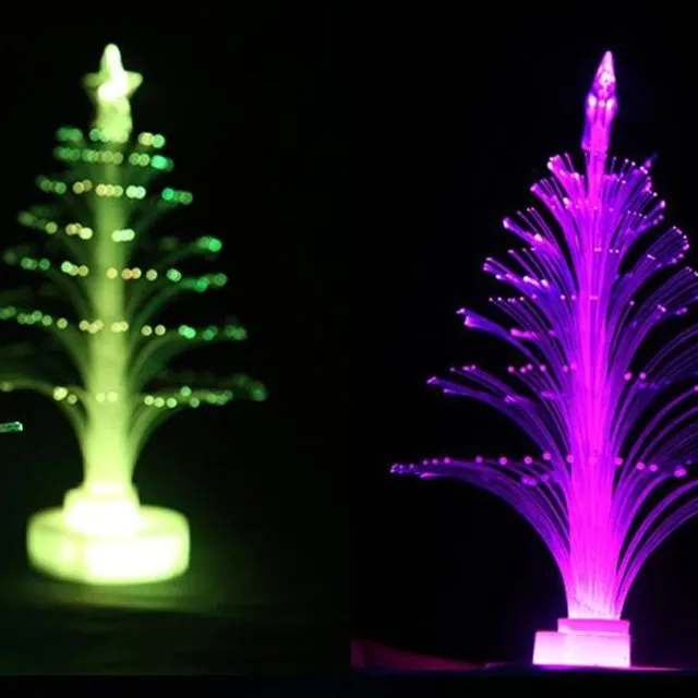 Decorative shining tree for batteries