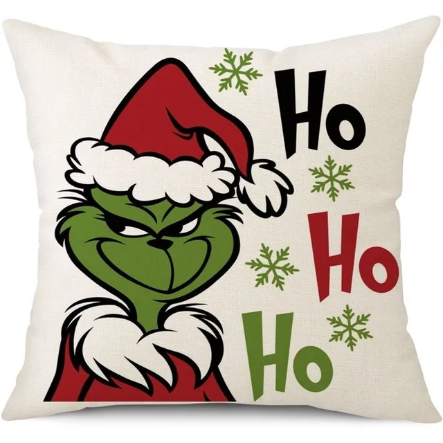 Christmas practical pillowcase with Grinch printing