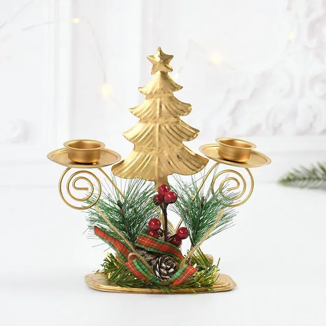 Christmas candlestick t09