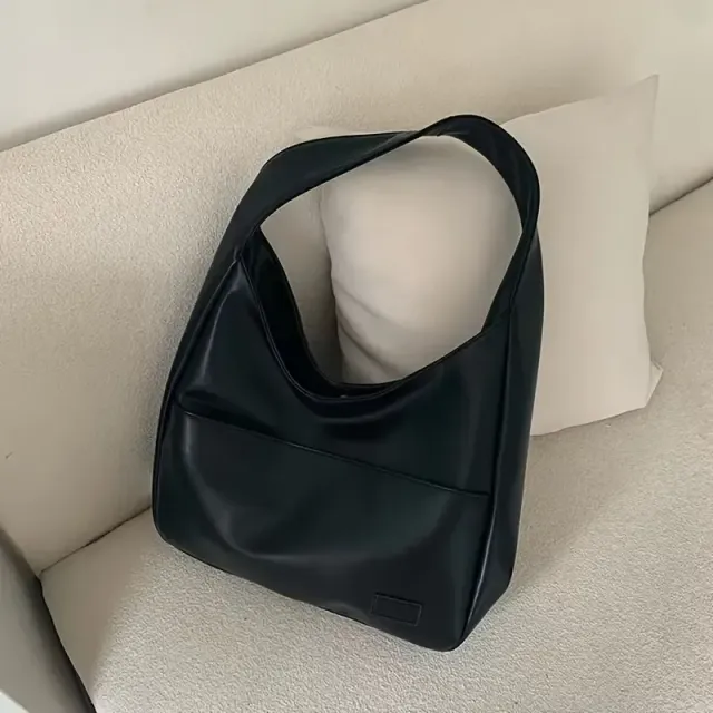 Women's monochrome Hobo bag