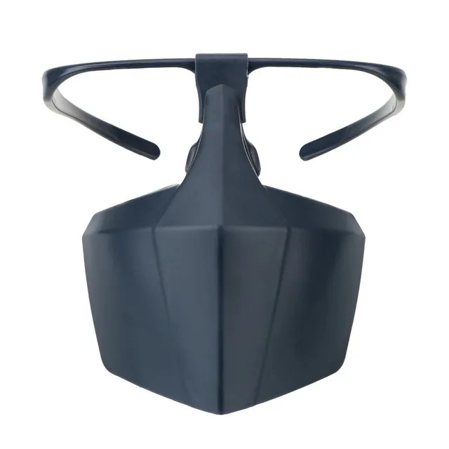 Protective face mask for motorcycle