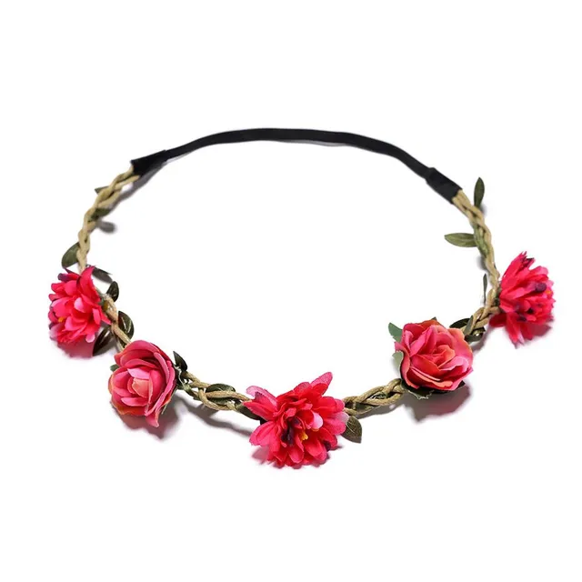 Floral headband for hair Jade