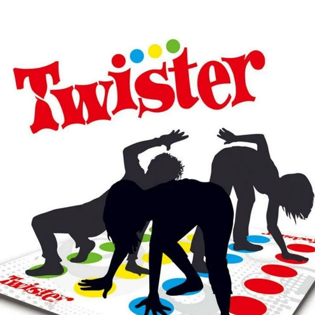 Zábavná spoločenská hra pre celú rodinu Twister