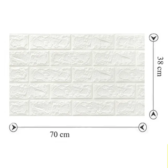 3D wallpaper brick / brick