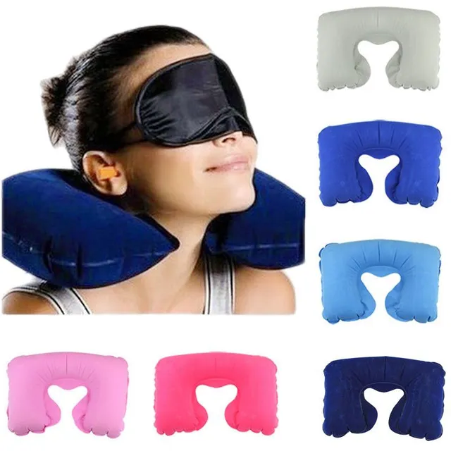 Inflatable neck pillow - 5 colours