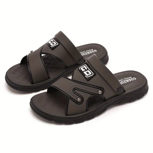 Men's Letters Design Comfortable Sandals