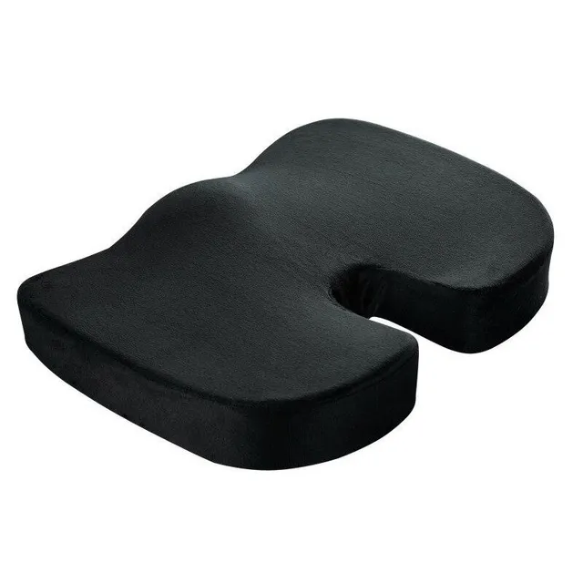 Plush memory foam orthopaedic seat cushion Cameron