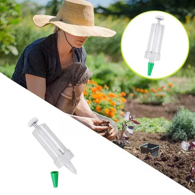 Practical garden mini tool for seed planting of all kinds