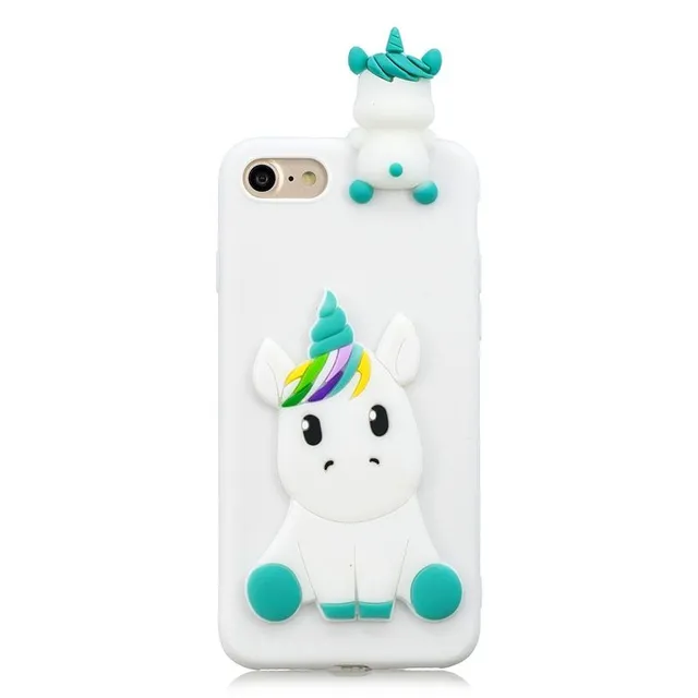 Husă drăguță pentru iPhone Unicorn