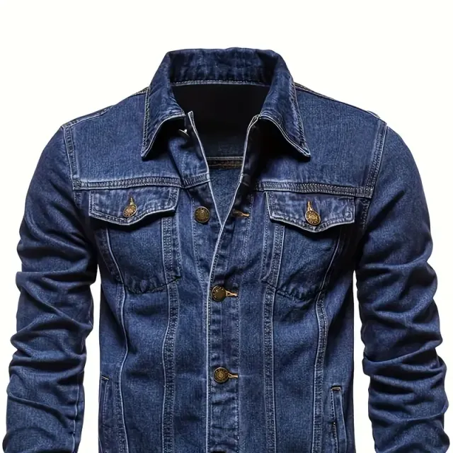 Pánske retro Denim Jacket