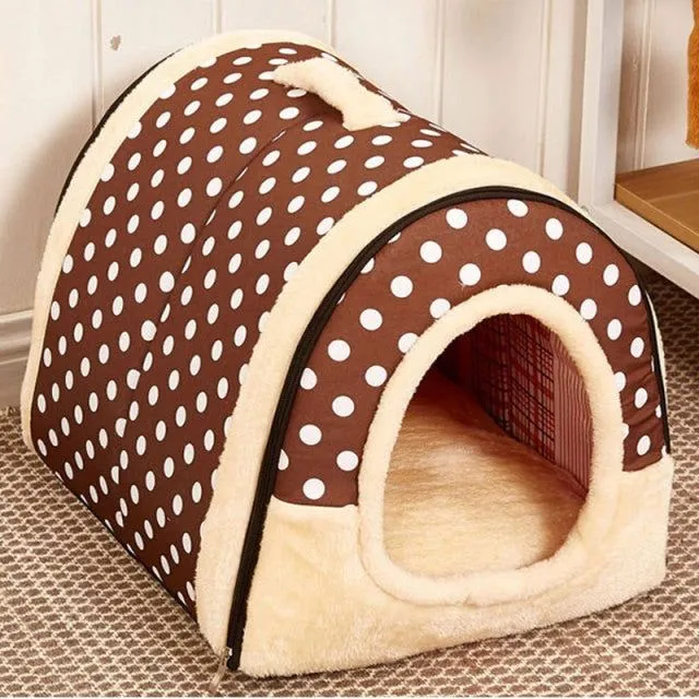 Luxusní psí dům Útulná psí postel Pet House
