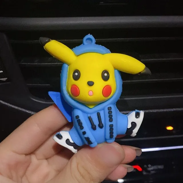 Roztomilý voňavý dekorační Pikachu do auta