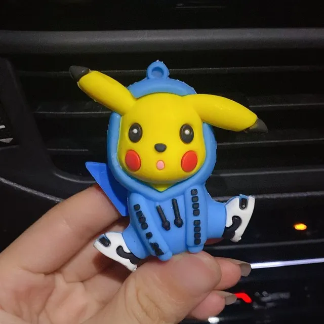 Pikachu decorativ și parfumat drăguț pentru mașină