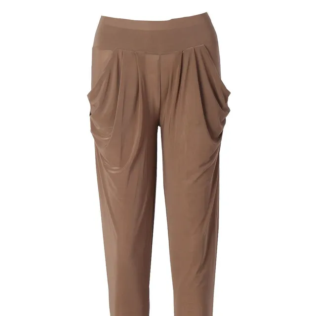 Pantaloni comodi da donna Cornelia khaki