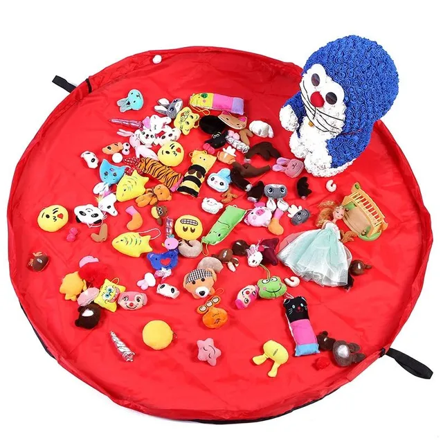 Covoraș de joacă pentru copii - sac pentru jucării