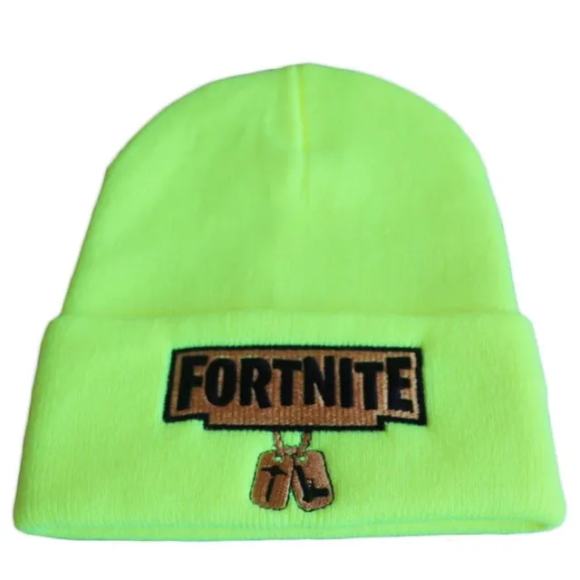 Dvojvrstvová vlnená čiapka Fortnite