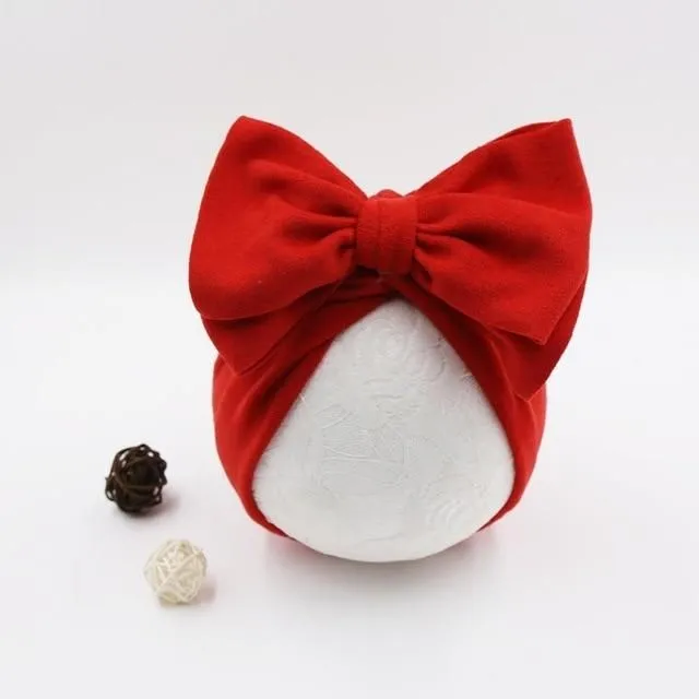 Headband with a big bow