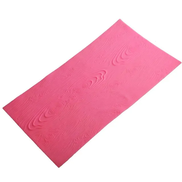 Silicone mould wood pattern