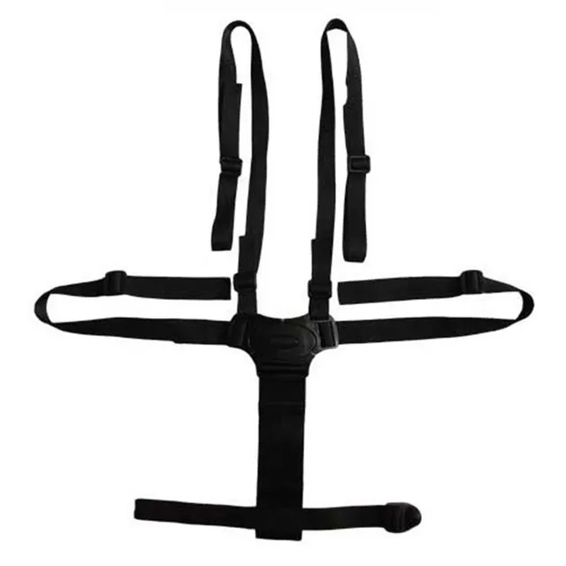 Baby five-point safety belt for stroller