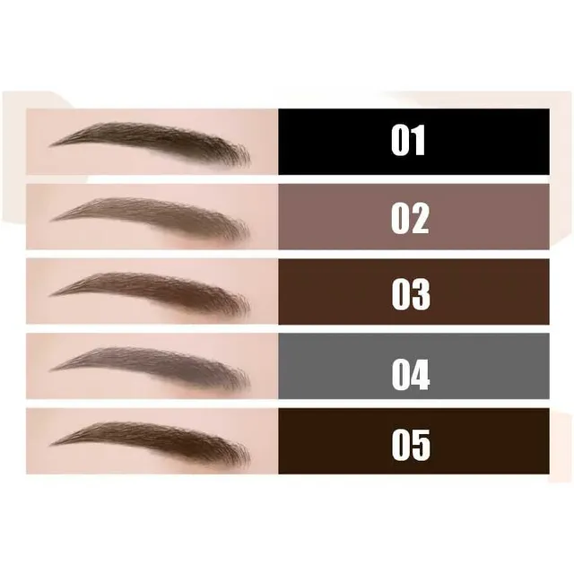 Waterproof double-sided eyebrow pencil