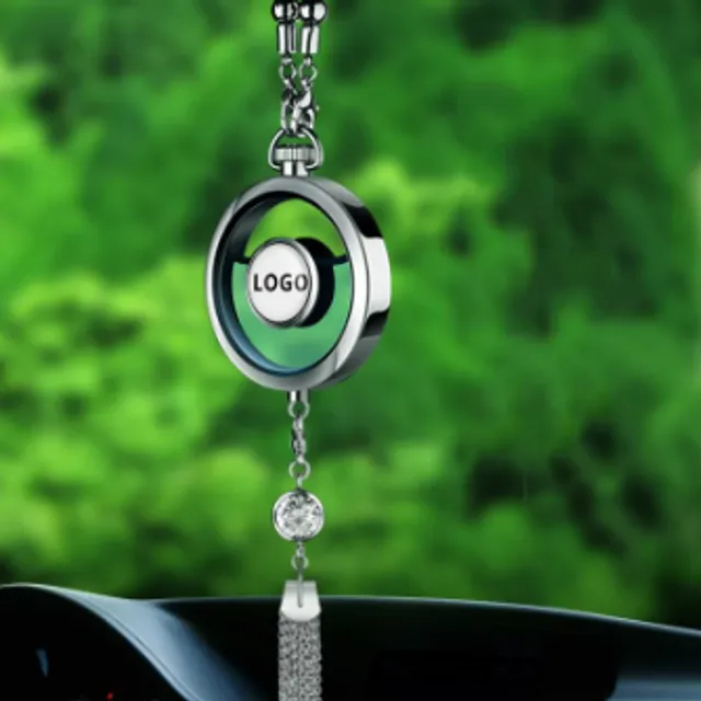 Perfume pendant with car logo